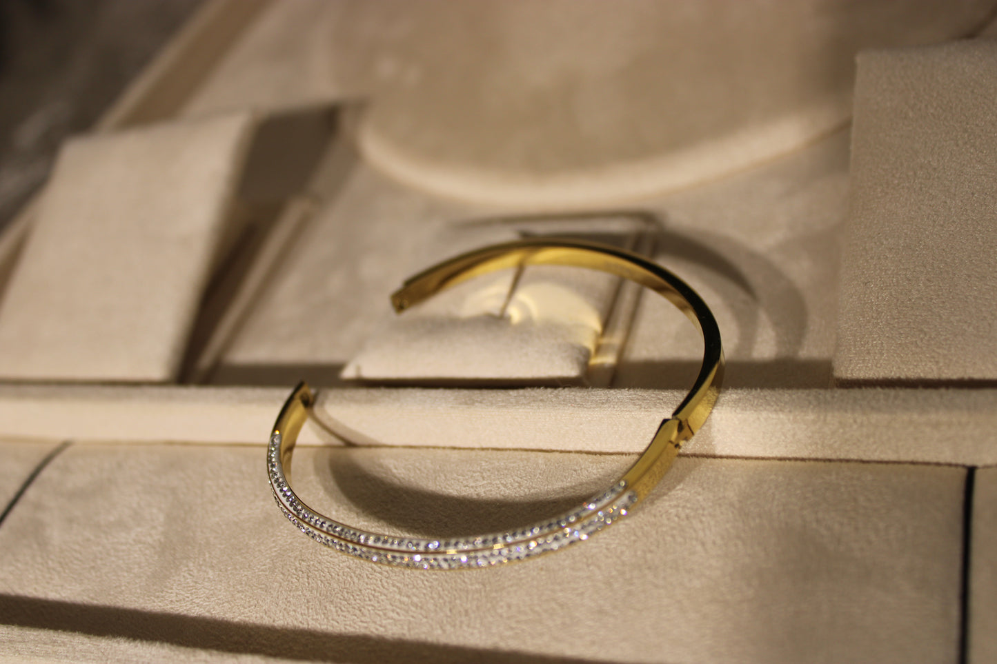 BAN2001-GOL Bangle Stainless Steel Gold plated