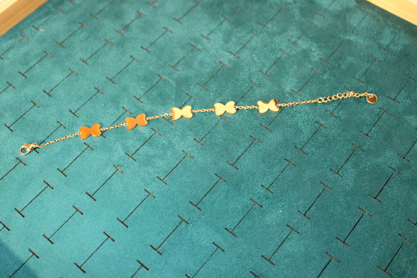 BRA2010-GOL Bracelet Stainless Steel Gold Plated 17+3cm