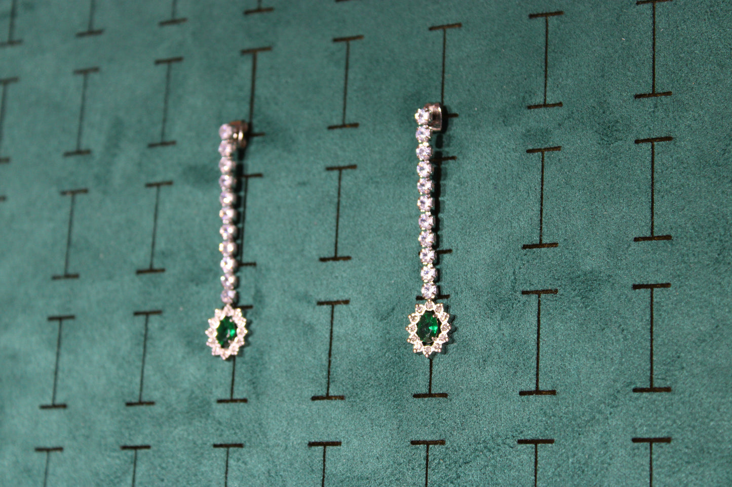 EAR2022-SIL Drop earring Stainless Steel