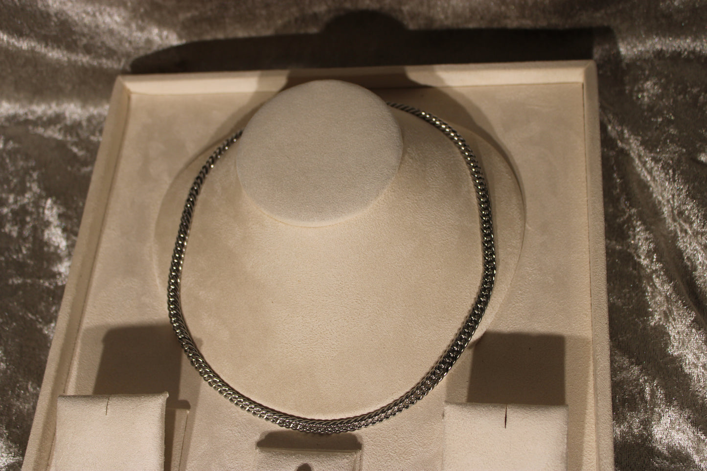 NEC2003-SIL Necklace Stainless Steel 7mm*50cm