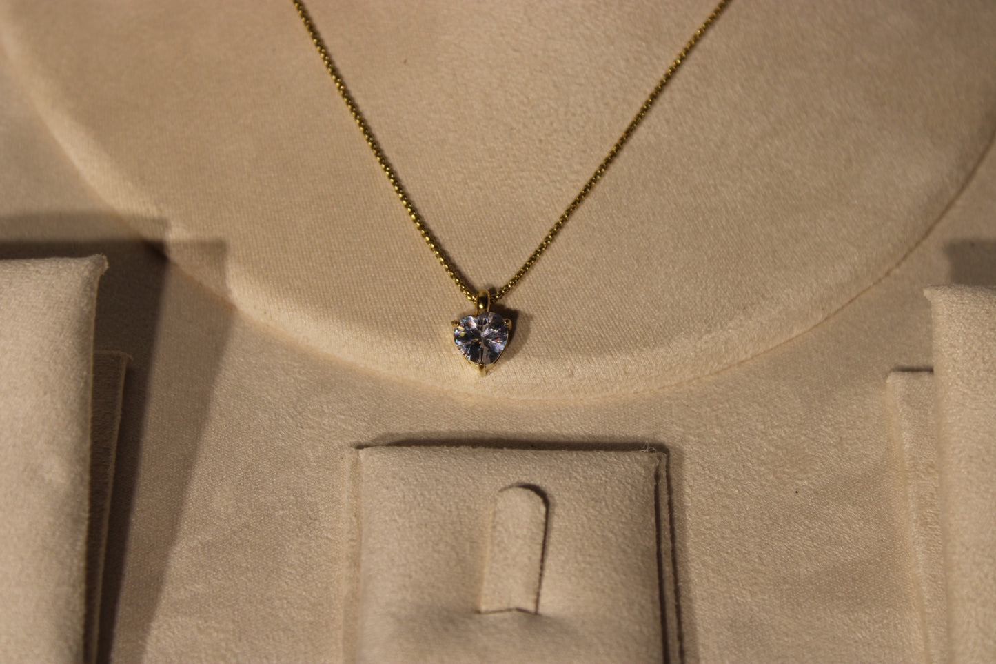NEC3502-GOL Necklace Stainless Steel Gold Plated 42+5cm