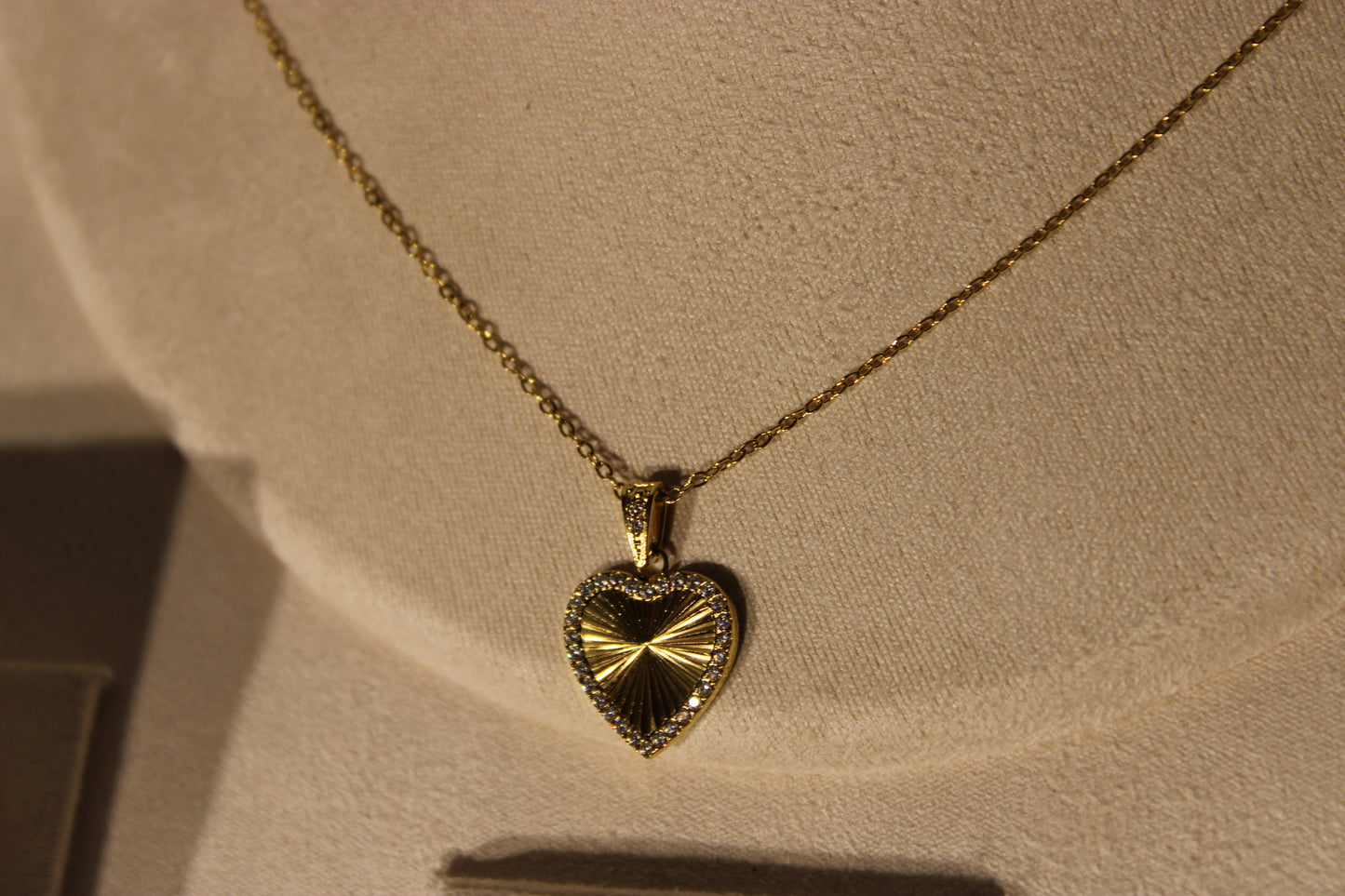 NEC3507-GOL Necklace Stainless Steel Gold Plated 45+5cm