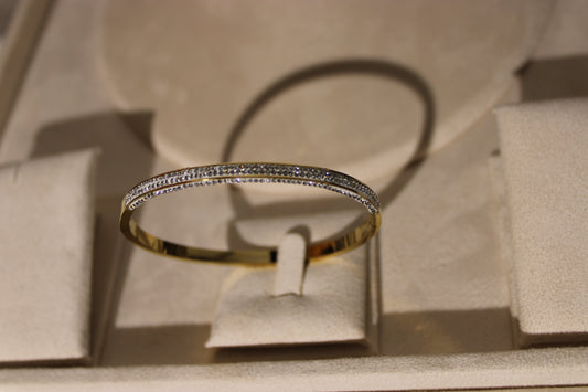 BAN2001-GOL Bangle Stainless Steel Gold plated