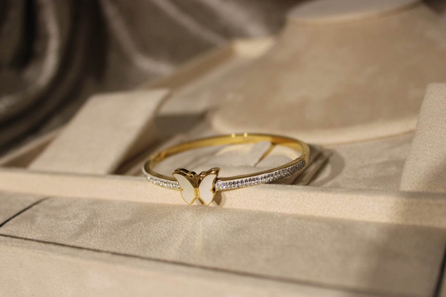 BAN2002-GOL Bangle Stainless Steel Gold Plated