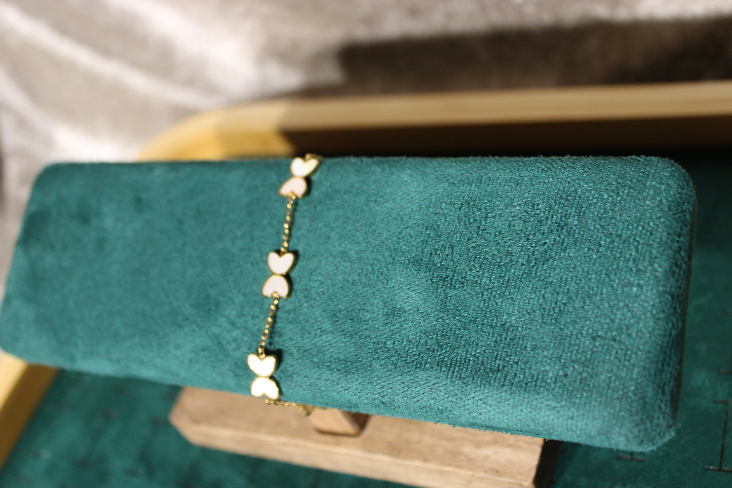 BRA2010-GOL Bracelet Stainless Steel Gold Plated 17+3cm