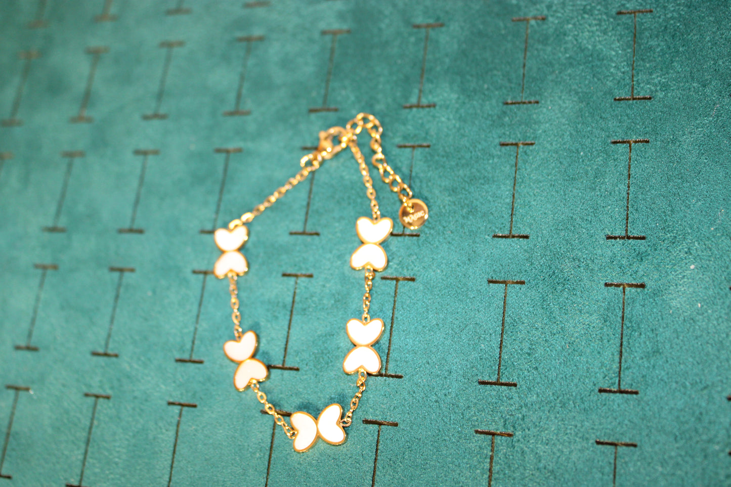 BRA2010-GOL Bracelet Stainless Steel Gold Plated 17+3cm