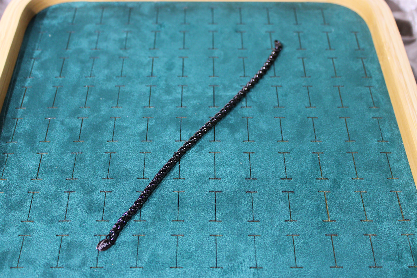 BRA3302-BLK Bracelet Stainless Steel Black