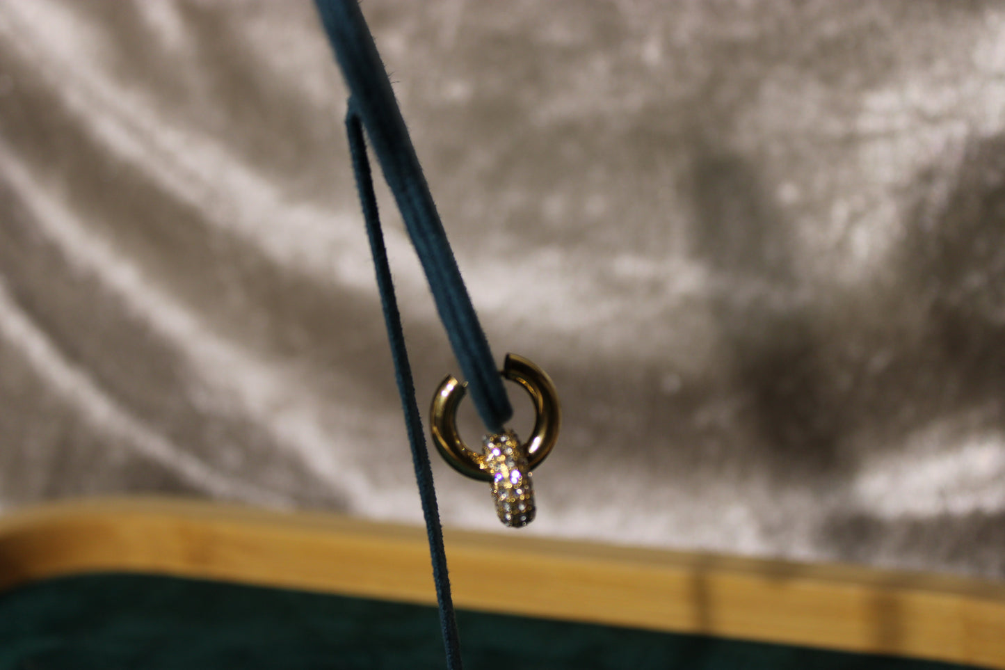 EAR2005-GOL Hoop earring Stainless Steel Gold Plated