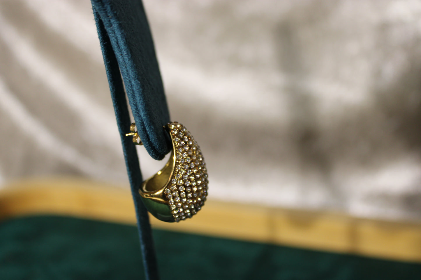 EAR2006-GOL Hoop earring Stainless Steel Gold Plated