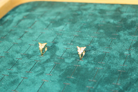 EAR2008-GOL Hoop earring Stainless Steel Gold Plated