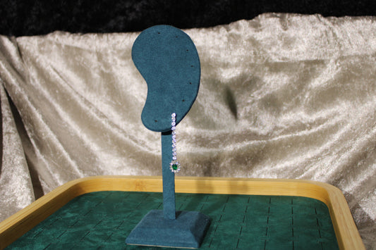 EAR2022-SIL Drop earring Stainless Steel