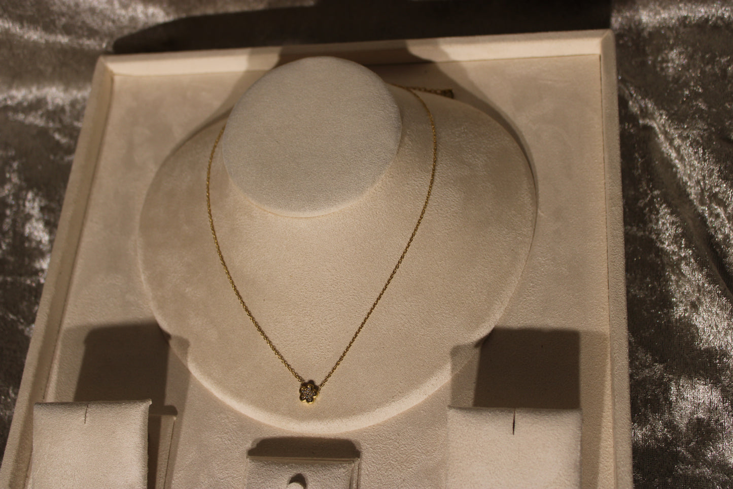 NEC2006-GOL Necklace Stainless Steel Gold Plated 40+5cm