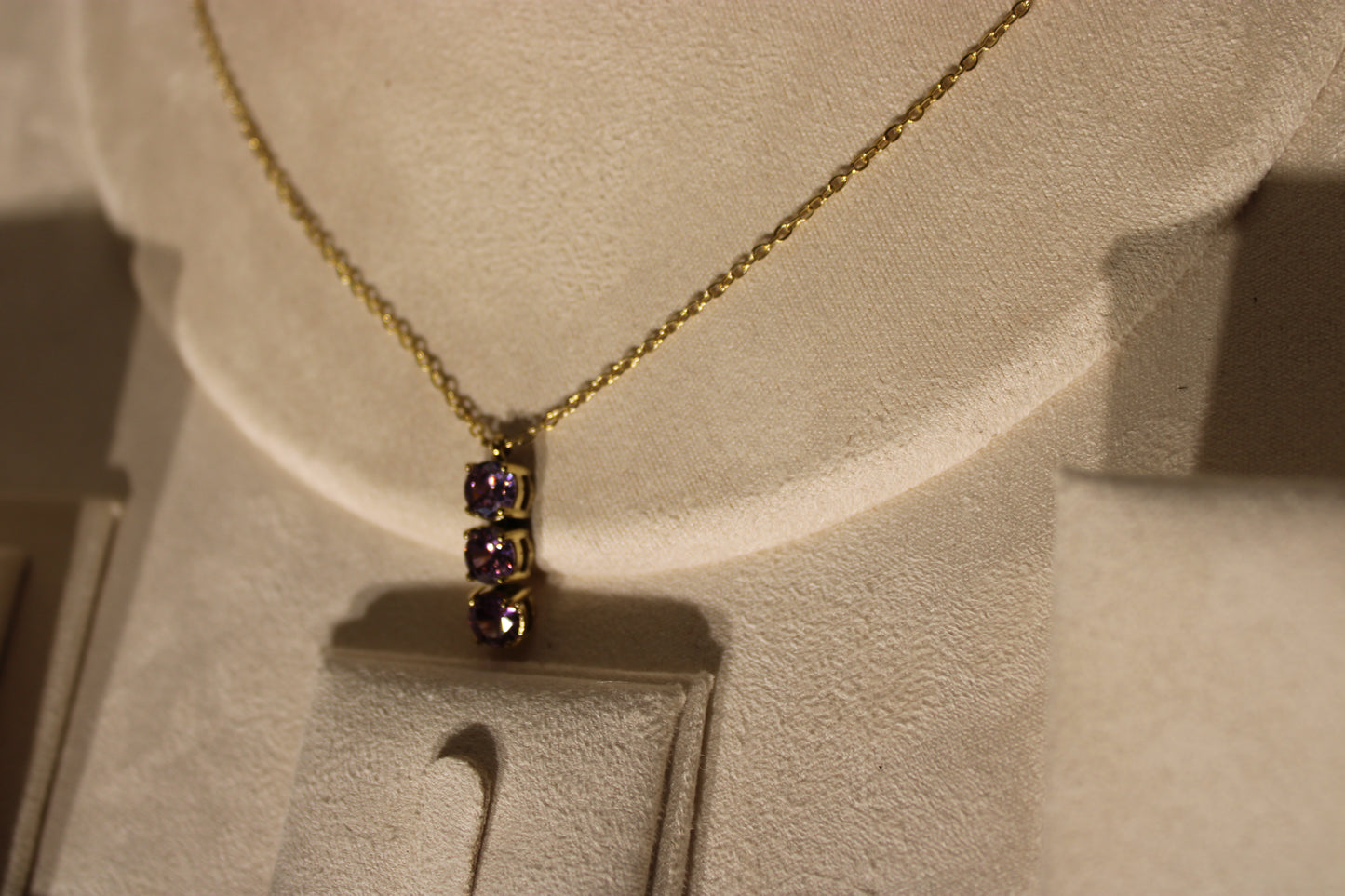 NEC2010-GOL Necklace Stainless Steel Gold Plated 45+5cm