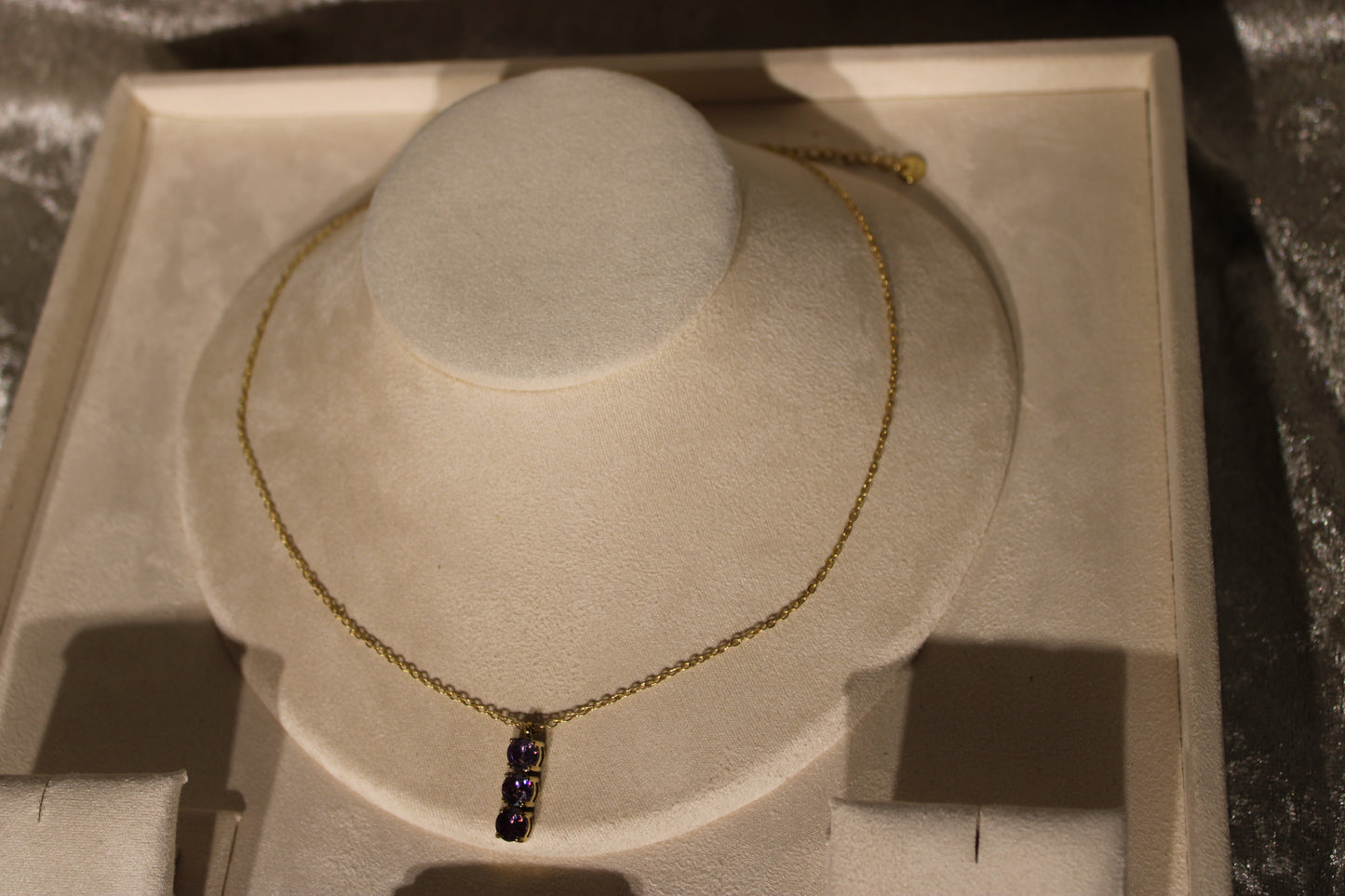 NEC2010-GOL Necklace Stainless Steel Gold Plated 45+5cm