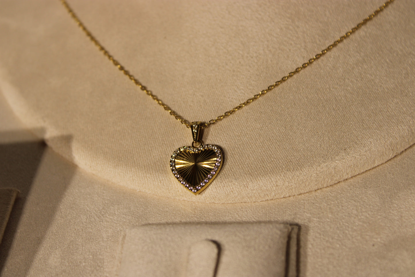 NEC3507-GOL Necklace Stainless Steel Gold Plated 45+5cm
