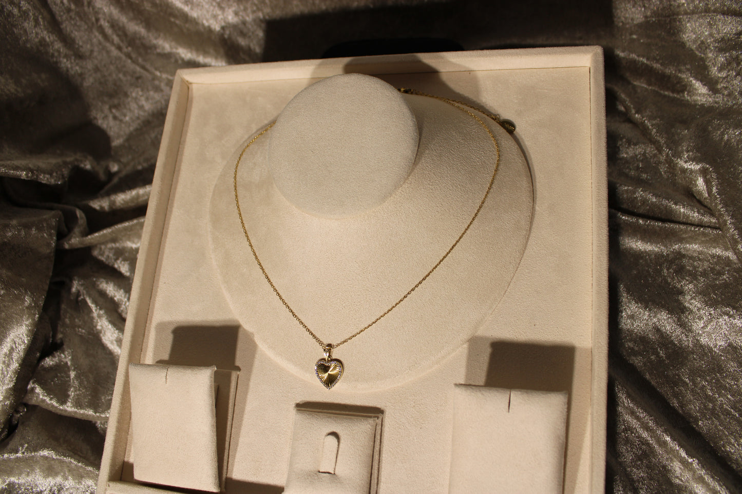 NEC3507-GOL Necklace Stainless Steel Gold Plated 45+5cm