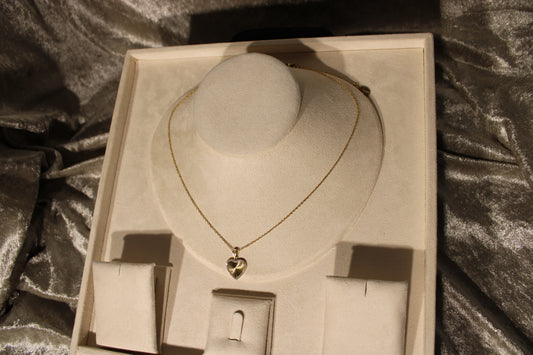 NEC3507-GOL Necklace Stainless Steel Gold Plated 45+5cm