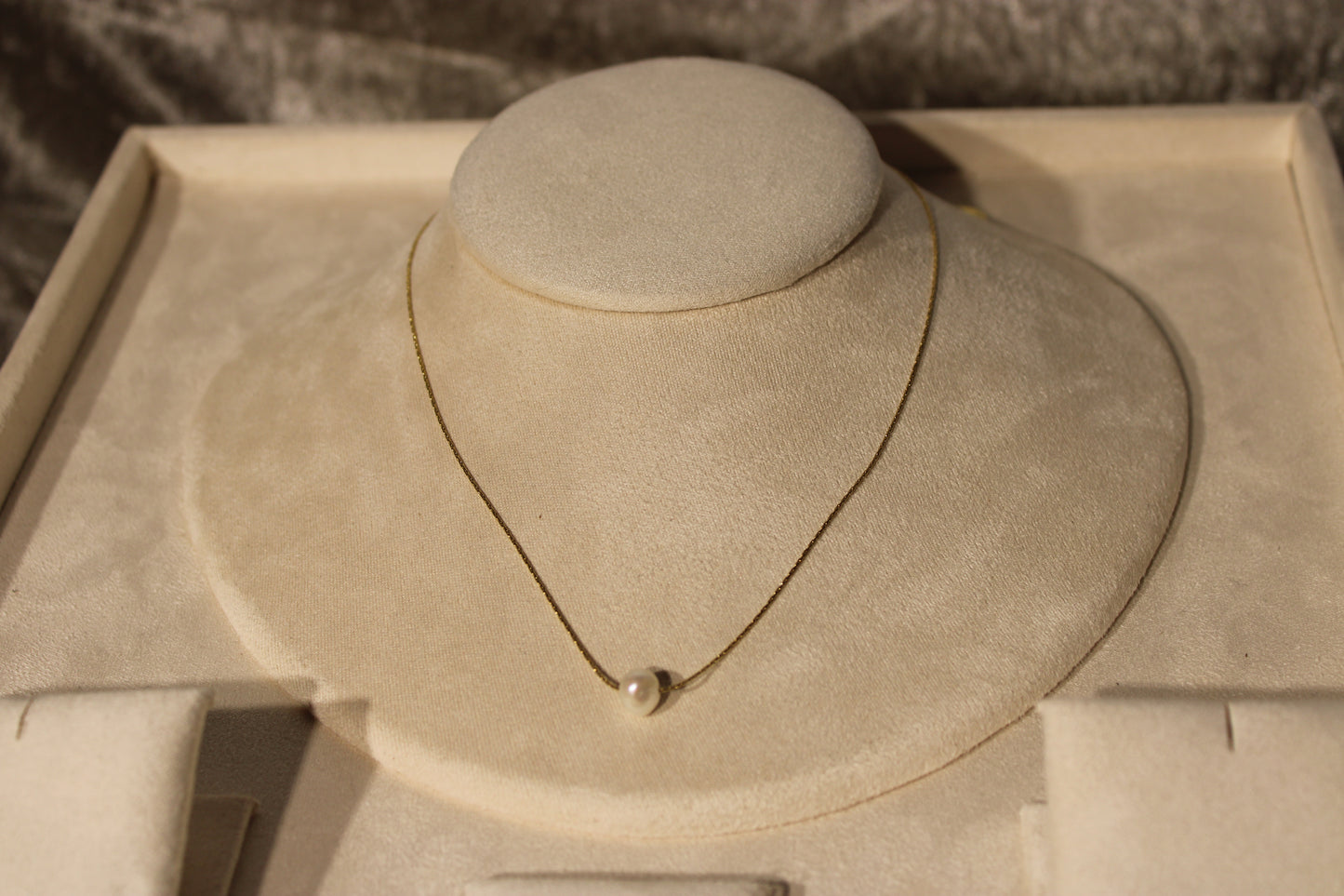 NEC3510-GOL Necklace Stainless Steel Gold Plated 36+5cm