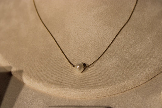 NEC3510-GOL Necklace Stainless Steel Gold Plated 36+5cm