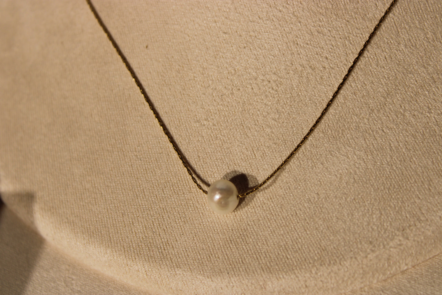 NEC3510-GOL Necklace Stainless Steel Gold Plated 36+5cm
