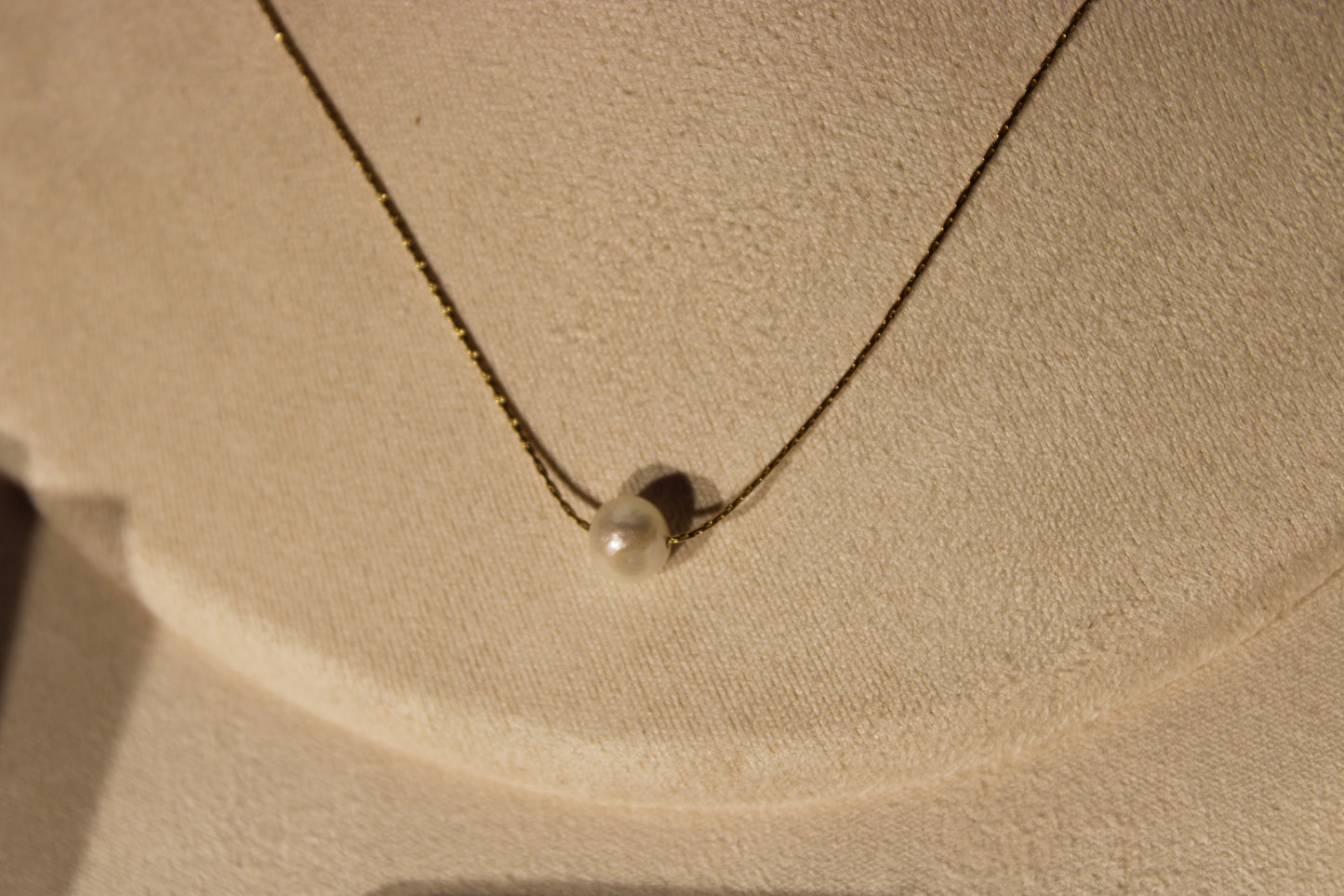 NEC3510-GOL Necklace Stainless Steel Gold Plated 36+5cm