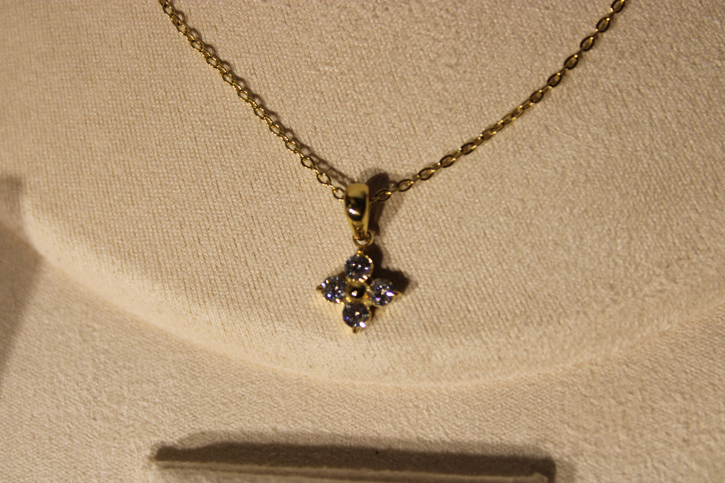NEC3511-GOL Necklace Stainless Steel Gold Plated 40+5cm