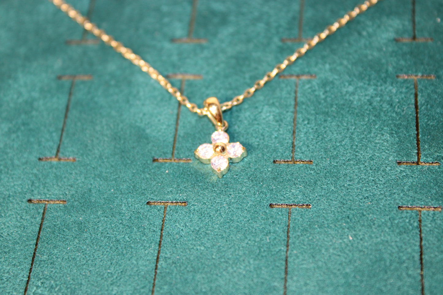 NEC3511-GOL Necklace Stainless Steel Gold Plated 40+5cm