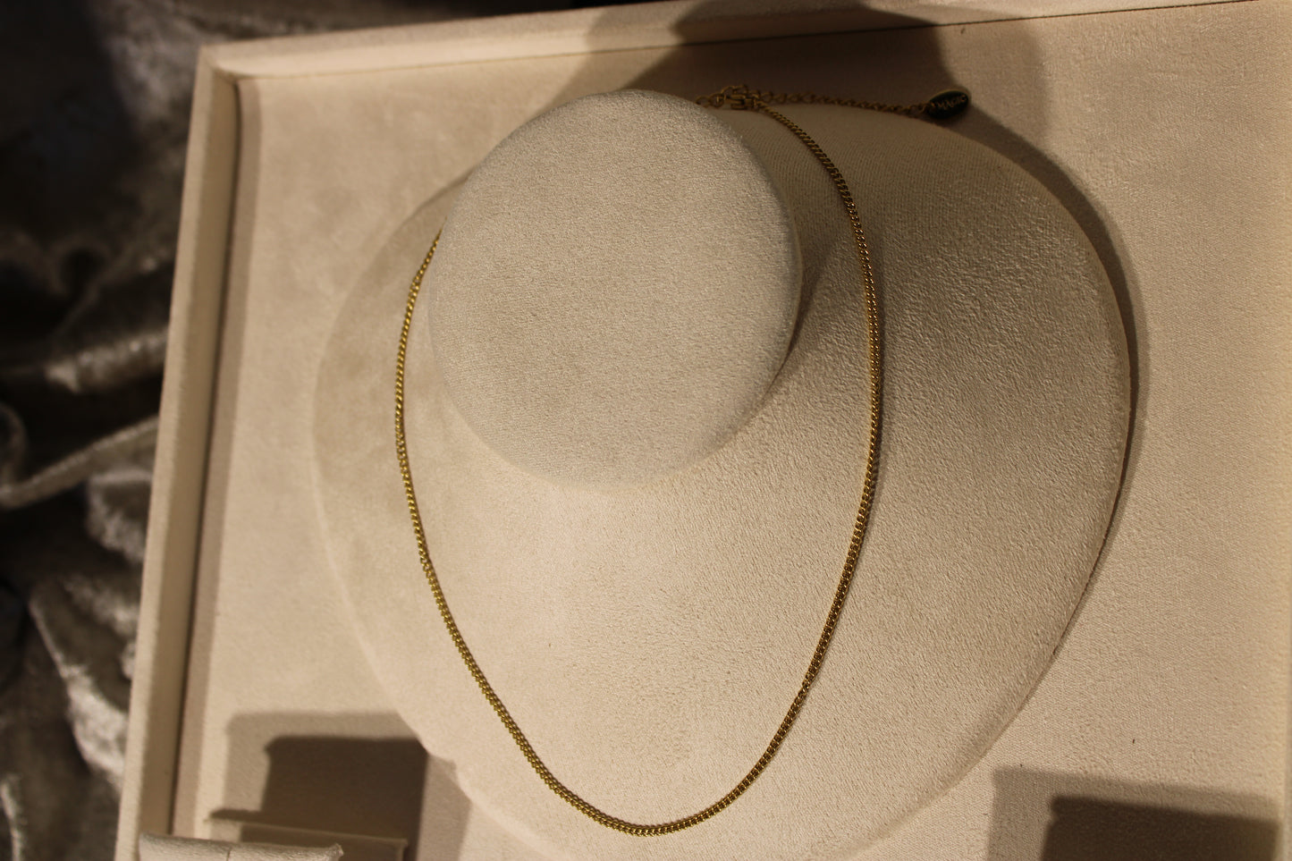 NEC3808-GOL Necklace Stainless Steel Gold Plated 40+5cm